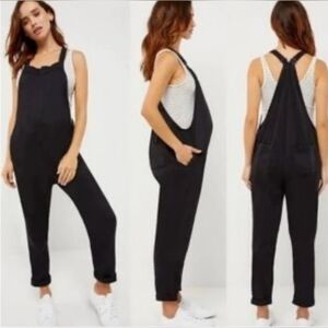 LED 🍼🍼Luxe Essential Denim Maternity Straight Leg Denim Overalls Green Size S